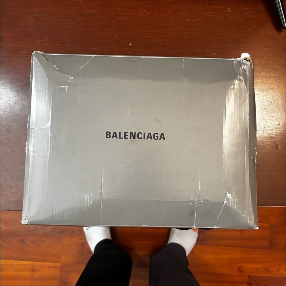 Balenciaga Gray Laptop Box